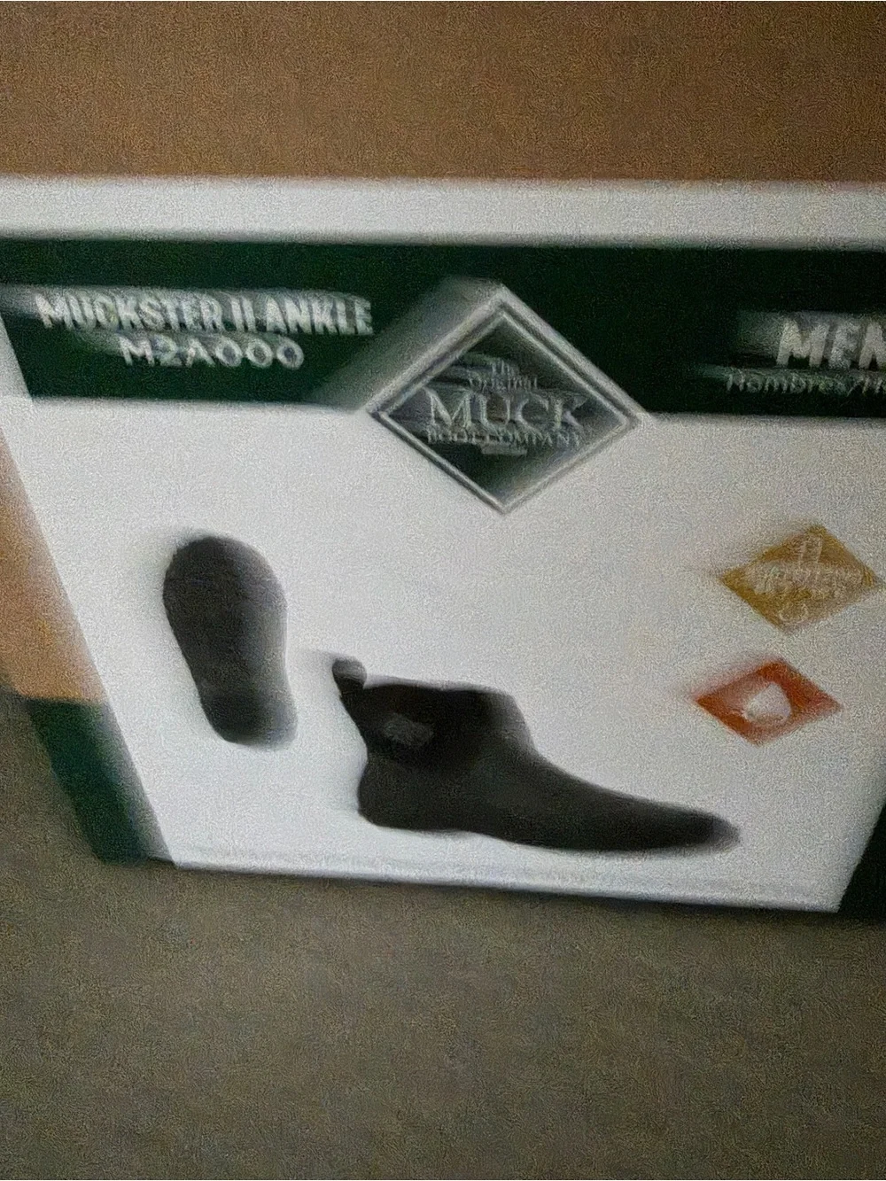 Muck Boot Company Men’s Muckster II Black Short Low Boots NWT
